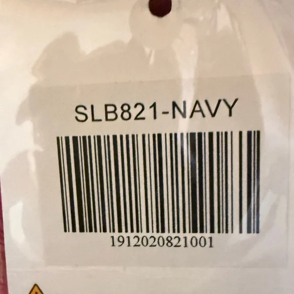 Sloth Print Tote Bag - Black and Tan - Picture 6 of 6